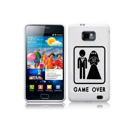 Coque RIGIDE GAME OVER pour Samsung S6 EDGE