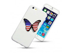 Coque PAPILLON USA pour iPhone 5C