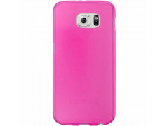 Coque souple SILICONE rose pour Samsung Galaxy S6