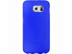 Coque souple SILICONE bleue pour Samsung Galaxy S6