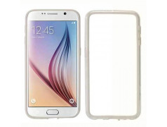 Coque BUMPER blanche pour Samsung Galaxy S6