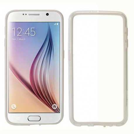 Coque BUMPER blanche pour Samsung Galaxy S6