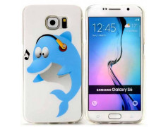 Coque souple DOLPHIN pour Samsung Galaxy S6