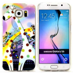 Coque souple GIRAFFE pour Samsung Galaxy S6