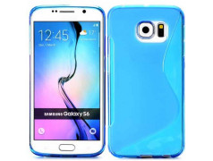 Coque S-LINE bleue pour Samsung Galaxy S6