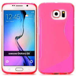 Coque S-LINE rose pour Samsung Galaxy S6