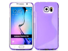 Coque S-LINE mauve pour Samsung Galaxy S6