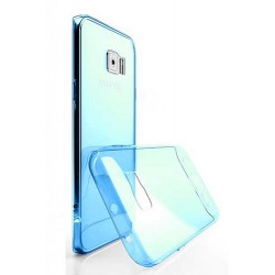 Coque CRYSTAL bleue pour Samsung Galaxy S6