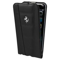 Etui cuir originale noir FERRARI pour iPhone 6