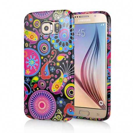 Coque souple FLOWER COLOR pour Samsung Galaxy S6