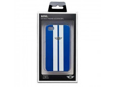 Coque originale blanche et bleue MINI pour iPhone 6