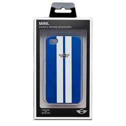 Coque originale blanche et bleue MINI pour iPhone 6