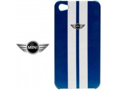 Coque originale blanche et bleue MINI pour iPhone 6