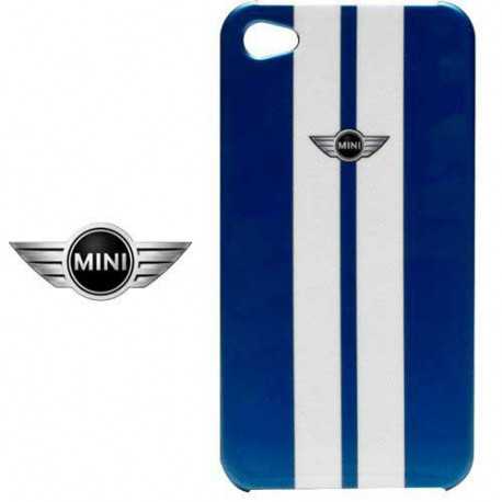 Coque originale blanche et bleue MINI pour iPhone 6