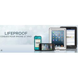 Coque originale LIFEPROOF anti chocs et résistante pour iPad AIR 1 et 2