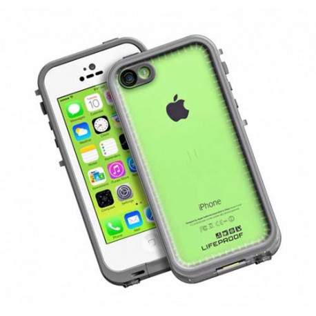 Coque originale LIFEPROOF frē blanc anti chocs , waterproof et résistante pour iPhone 5C