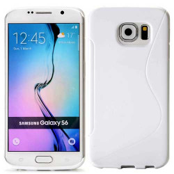 Coque S-LINE blanche pour Samsung Galaxy S6