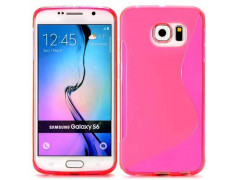 Coque S-LINE rose pour Samsung Galaxy S6