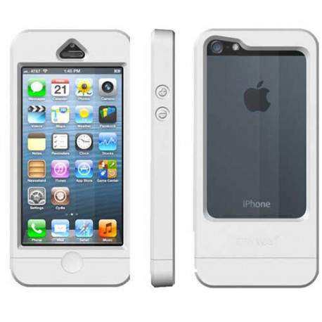 Coque ETANCHE originale DRYWAY blanche pour iPhone 5 et 5S