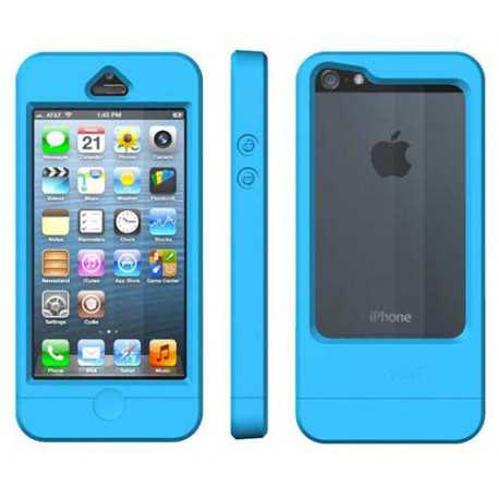 Coque ETANCHE originale DRYWAY bleue pour iPhone 5 et 5S