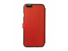 Etui portefeuille originale STARCLIPPERS en cuir rouge pour iPhone 6