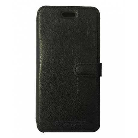 Etui portefeuille originale STARCLIPPERS en cuir noir pour iPhone 6