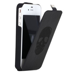 Etui cuir original noir ZADIG&VOLTAIRE pour iPhone 5 et 5S