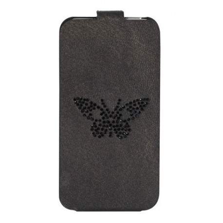 Etui cuir original noir ZADIG&VOLTAIRE pour iPhone 5 et 5S