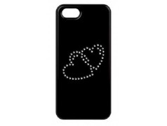 Coque originale noire SWAROVSKI pour iPhone 4 et 4S