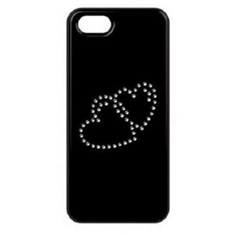 Coque originale noire SWAROVSKI pour iPhone 4 et 4S