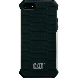 Coque originale noire CATERPILLAR robuste et resistente pour iPhone 5 et 5S