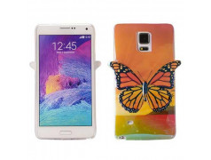 Coque PAPILLON 3D pour SAMSUNG GALAXY NOTE 4