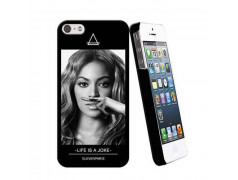 Eleven Paris coque Beyonce noir toucher gomme pour iPhone 5/5S