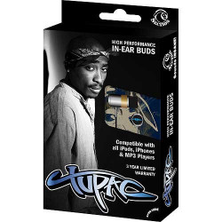 Ecouteurs high performance 2PAC pour Telephones et lecteurs multimedia