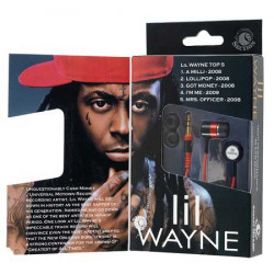 Ecouteurs high performance LiL WAYNE pour Telephones et lecteurs multimedia