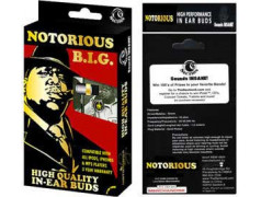 Ecouteurs high performance NOTORIOUS BIG pour Telephones et lecteurs multimedia