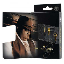 Ecouteurs high performance NOTORIOUS BIG pour Telephones et lecteurs multimedia