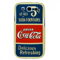 Coque originale Coca Cola pour Samsung Galaxy S3 "Old 5 Cents"