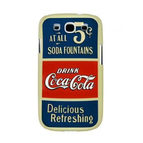 Coque originale Coca Cola pour Samsung Galaxy S3 "Old 5 Cents"