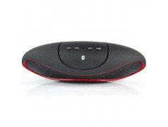 Haut parleurs ALIEN bluetooth noir et rouge pour telephones