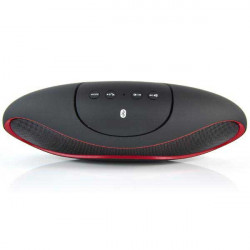 Haut parleurs ALIEN bluetooth noir et rouge pour telephones