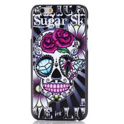 Coque rigide SUGAR SKULL multicolor pour iPhone 6 ( 4.7 )