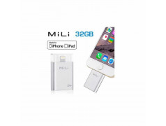 Stockage externe portable Mili iData 32GB pour Apple iPhone et iPad HI-D91