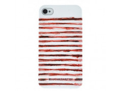 Coque « Esquisse » Jean Paul Gaultier (Marinière Rouge et Blanche) pour iPhone 5C