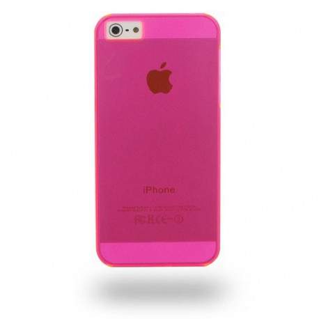 Coque CRYSTAL rose pour iPhone 5