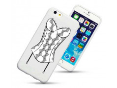 Coque rigide CORSET NOIR pour iPhone 4 et 4S