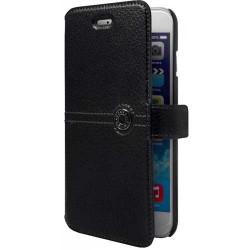 Etui cuir original noir FACONNABLE pour iPhone 5 et 5S