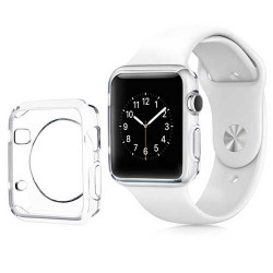 Coque silicone transparente pour Apple IWATCH 38 mm