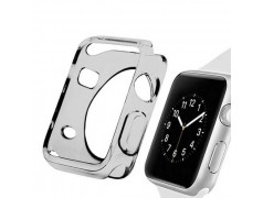 Coque silicone transparente grise IWATCH 38 mm