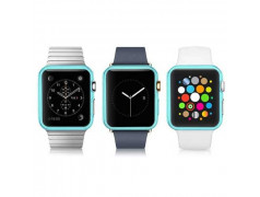 Coque silicone transparente grise IWATCH 38 mm